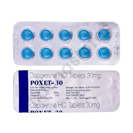 Buy Poxet 30mg strip online