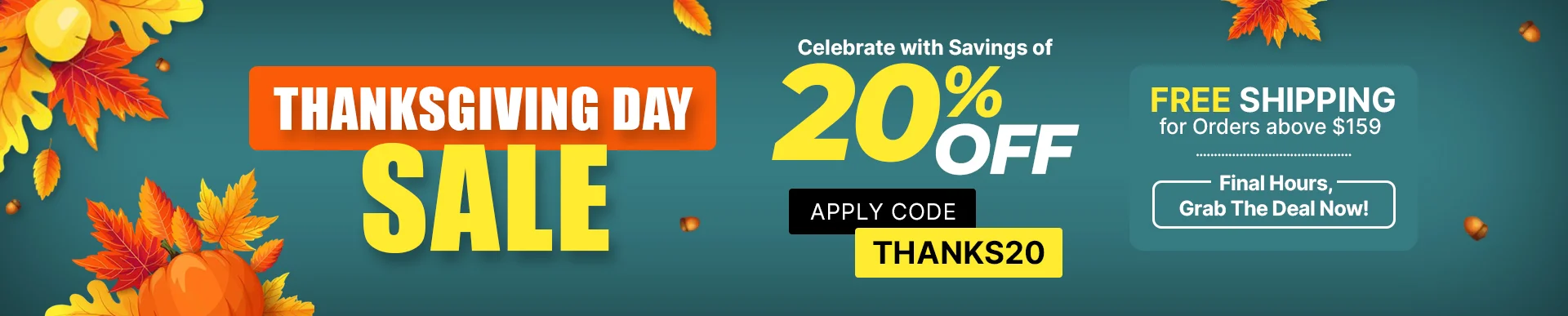 Thanksgiving Sale 2025